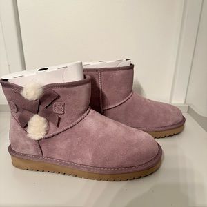Koolaburra by UGG Victoria Mini Faux Fur Trimmed Boot